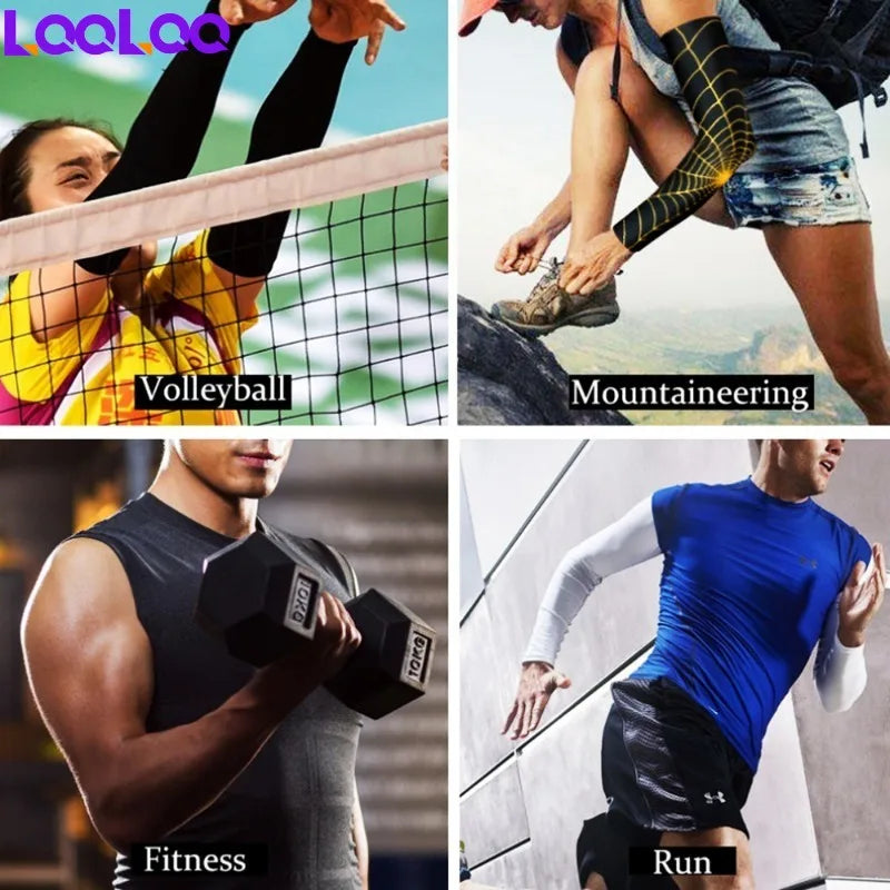 1Pcs Comfortable Arm Sleeves for Men & Women Perfect for Cycling, Driving, Running, Basketball, Football Outdoor Activities