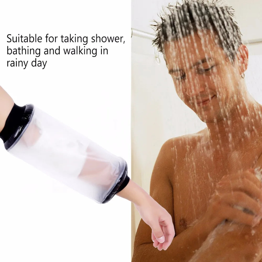 Arm Shower Cover Waterproof Bandage Adult Sealed Cast Bandage Protector for Arm Fracture Wound Shower Bath Arm Cover PICC Line